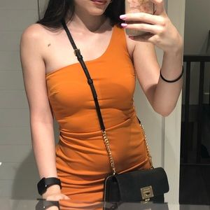 Dynamite dress. Worn once . Needs to be washed but in great condition otherwise